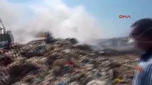 Bodrum'da Çöplük Alanda Yangın
