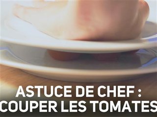 Couper plusieurs tomates cerises en 10 secondes chrono