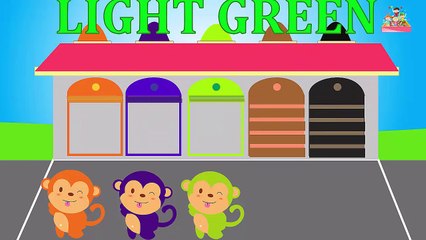 Learn Colors With Animals [Elephant & Monkey & Pig] | Learn Colors For Kids And Children