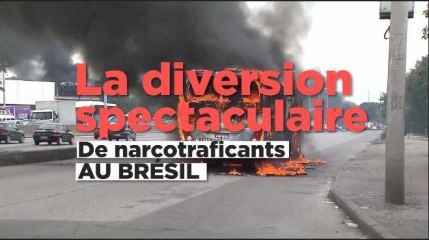 Brésil : quand des narcotraficants font une "petite" diversion