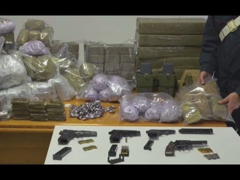 Traffico di droga tra Ostia, Roma e Barcellona: 21 arresti (03.05.17)