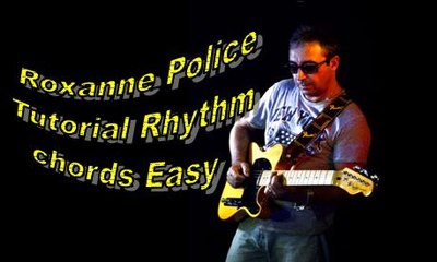 Tutorial Chitarra Easy Guitar Lesson Roxanne dei Police