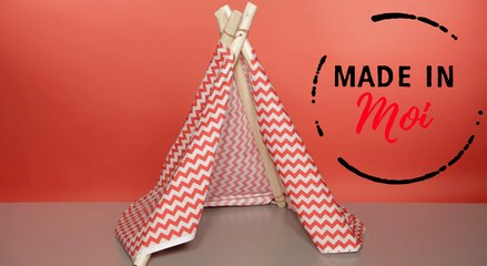 MADE IN MOI : comment fabriquer un tipi pour chat  ?