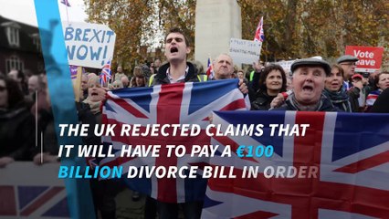 UK refuses to pay 100b-euro Brexit divorce bill