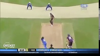 Cricket all stars shoaib akhtar bowling spell in newyork 2016