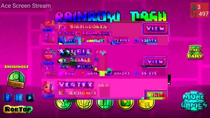 Geometry Dash Stream :) LEVEL REQUESTS ON!!  READ DESC BEFORE CHATTING!!
