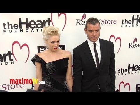 Gwen Stefani and Gavin Rossdale HEART Foundation Gala ARRIVALS
