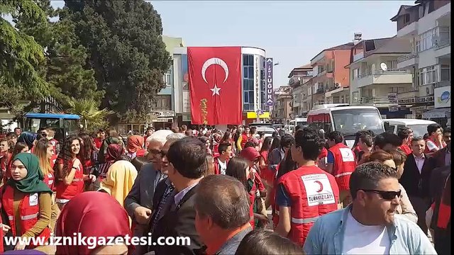 İznik'te gençler kan bağışı için seferber oldu