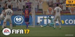 FIFA 17|FC Barcelona vs Real Madrid 2nd Innings|PC/XBoX/PS4 Gameplay 2017[720p]60fps