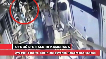 Hemşireye saldırı anı kamerada