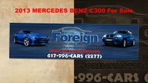 2013 MERCEDES BENZ C300, For Sale, Foreign Motorcars Inc, Quincy MA, BMW Service, BMW Repair, BMW Sales