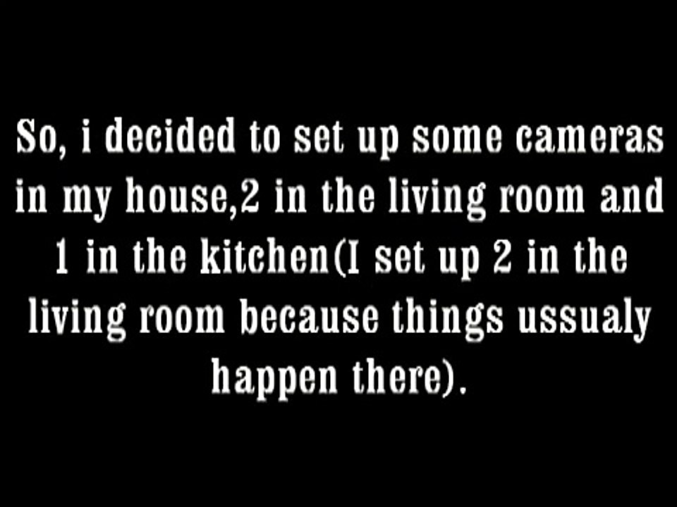 Poltergeist activity in my Living room - First encounter