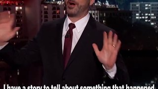 Jimmy Kimmel shares the news of his son's birth