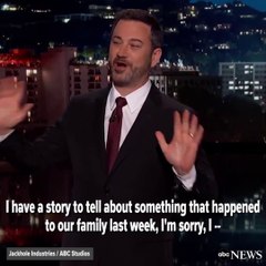Jimmy Kimmel shares the news of his son's birth
