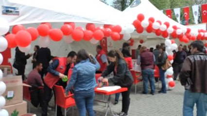 Akçakoca'da Kan Bağışı Kampanyasına Yoğun İlgi