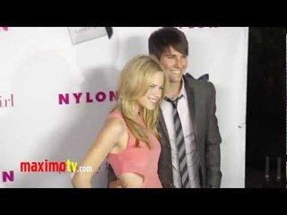 Halston Sage and James Maslow NYLON Magazine Annual May Young Hollywood Party