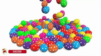 Learn Colors With Dinosaur Surprise Egg for Children and Toddlers - Surprise Eggs Pyramid Challe