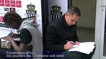Footballeur Pro : le vote des joueurs de Charleroi