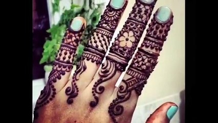 Latest Diwali Mehndi Design - Mehandi Designs For Finger - Mehndi Point