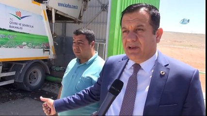 Modern Çöp Aktarım İstasyonu Hizmet Vermeye Devam Ediyor