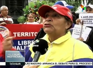 Venezolanos apoyan el proceso constituyente convocado por Maduro