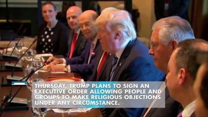 Trump aims to sign religious liberty executive order this week