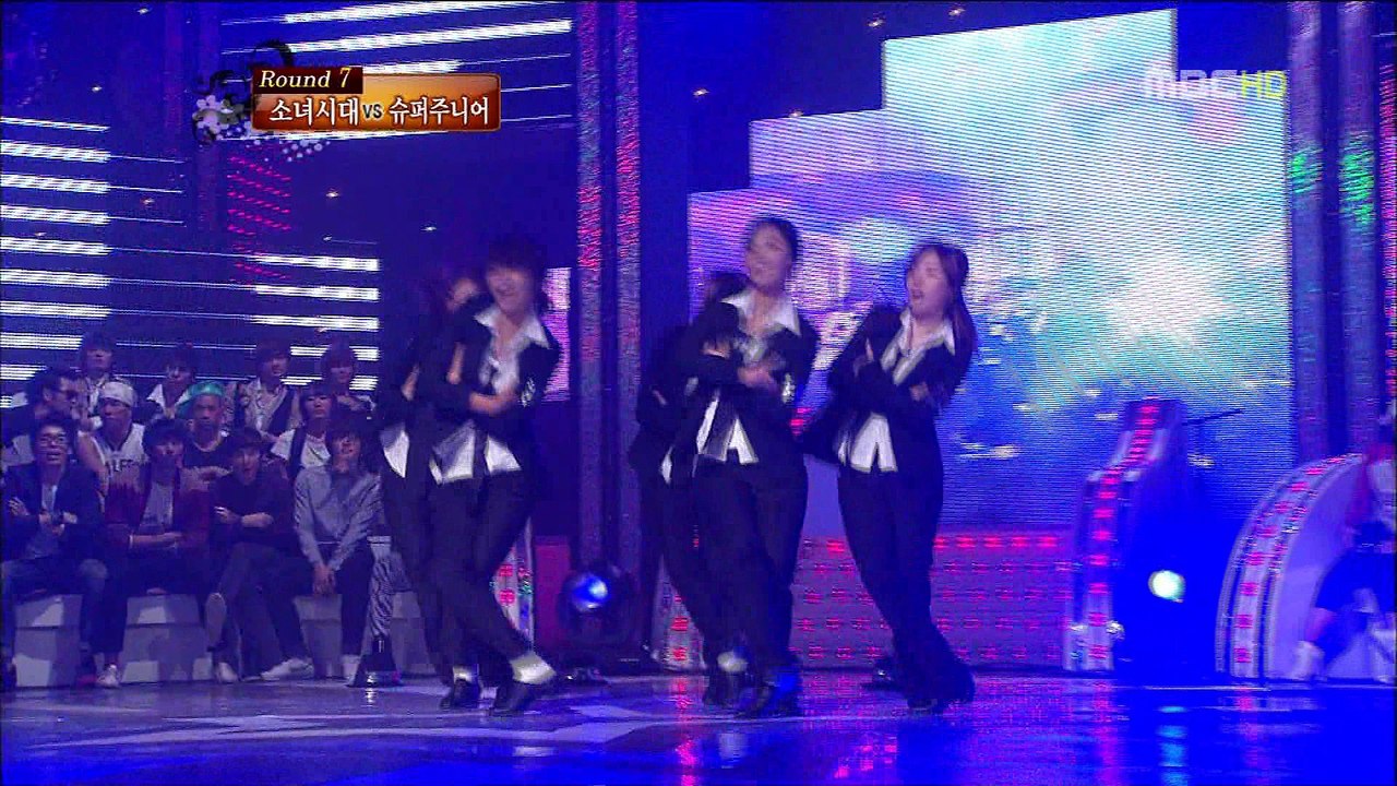 Girls Generation - Sorry Sorry+Smooth Criminal 091004 MBC Star Dance Battle
