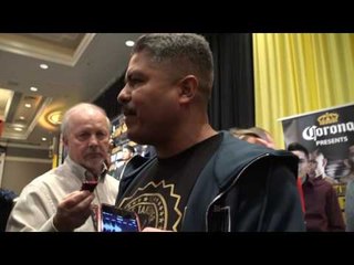 robert garcia julio cesar chavez with memo no problem making 164.5 EsNews Boxing