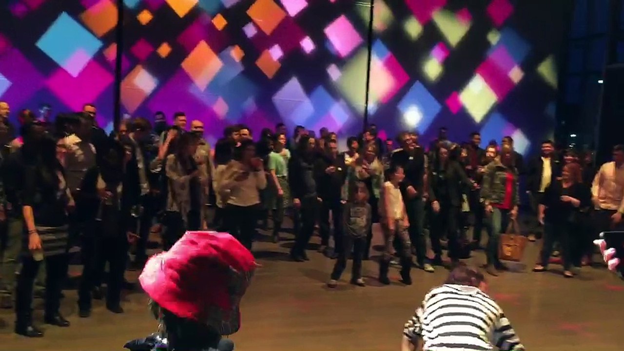 BeanTown Lockers Dance Demo at ICA