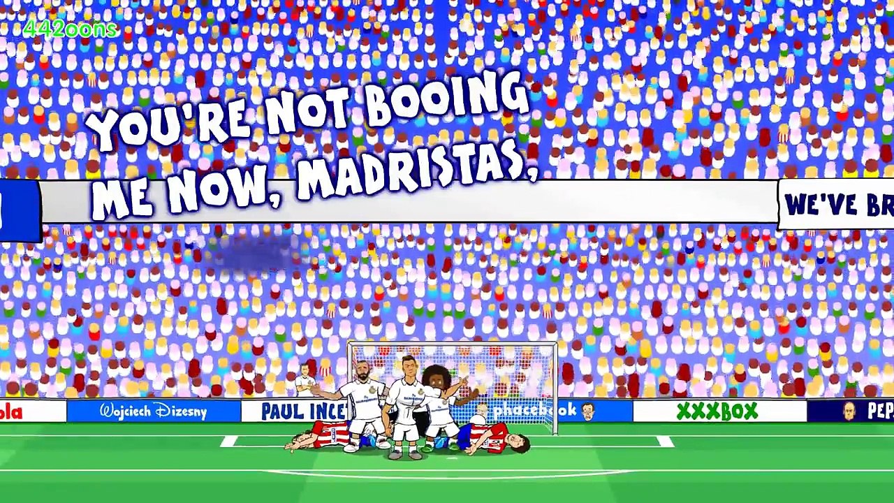 3-0! Real Madrid vs Atletico Madrid - RONALDO HAT-TRICK! (UEFA Champions League Semi-Final Parody)