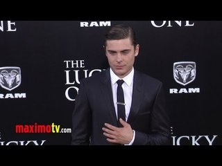 "The Lucky One" Premiere Arrivals Zac Efron, Ashley Tisalde, Taylor Schilling