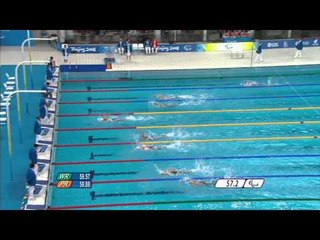Swimming Women's 100m Freestyle S13 - Beijing 2008 Paralympic Games