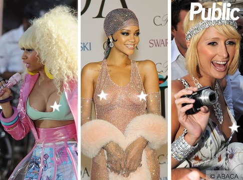 Vidéo : Nicki Minaj, Rihanna, Paris Hilton : ces stars qui en montrent parfois trop !