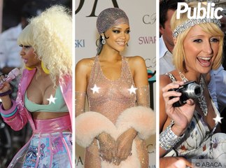 Vidéo : Nicki Minaj, Rihanna, Paris Hilton : ces stars qui en montrent parfois trop !