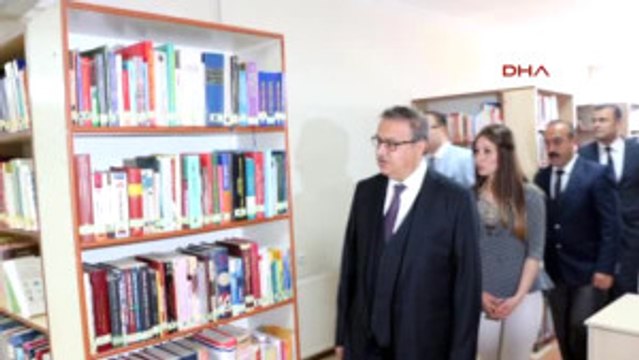 Şırnak PKK'nın Yaktığı Kütüphane Yeniden Açıldı