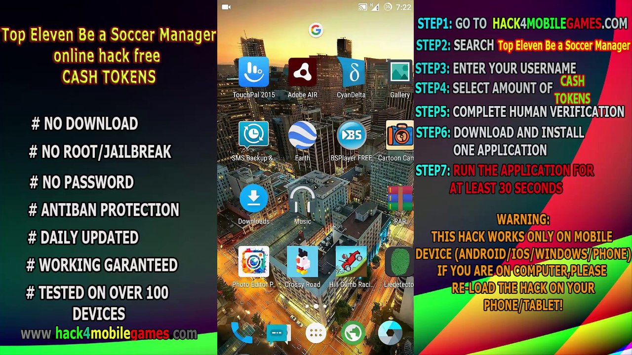 Top Eleven Be a Soccer Manager hack tool
