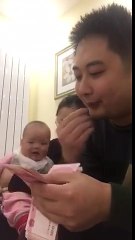 Very very funny video Chinese baby laughing