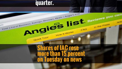 According to Bloomberg, IAC is “intending to combine the business with its own
