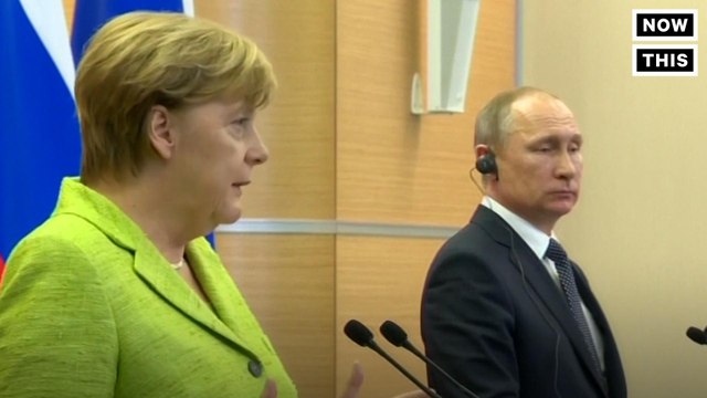 Angela Merkel Calls Out Putin For Human Rights Abuses In Russia