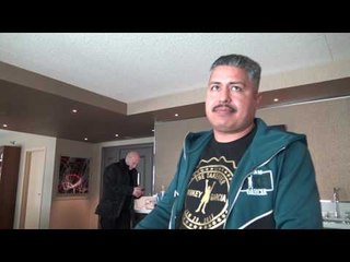 robert garcia and big g at mikey garcia hotel room deep talk EsNews Boxing
