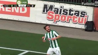 Bahrudin Atajic Goal HD - Zalgiris 2-0 Stumbras 03.05.2017