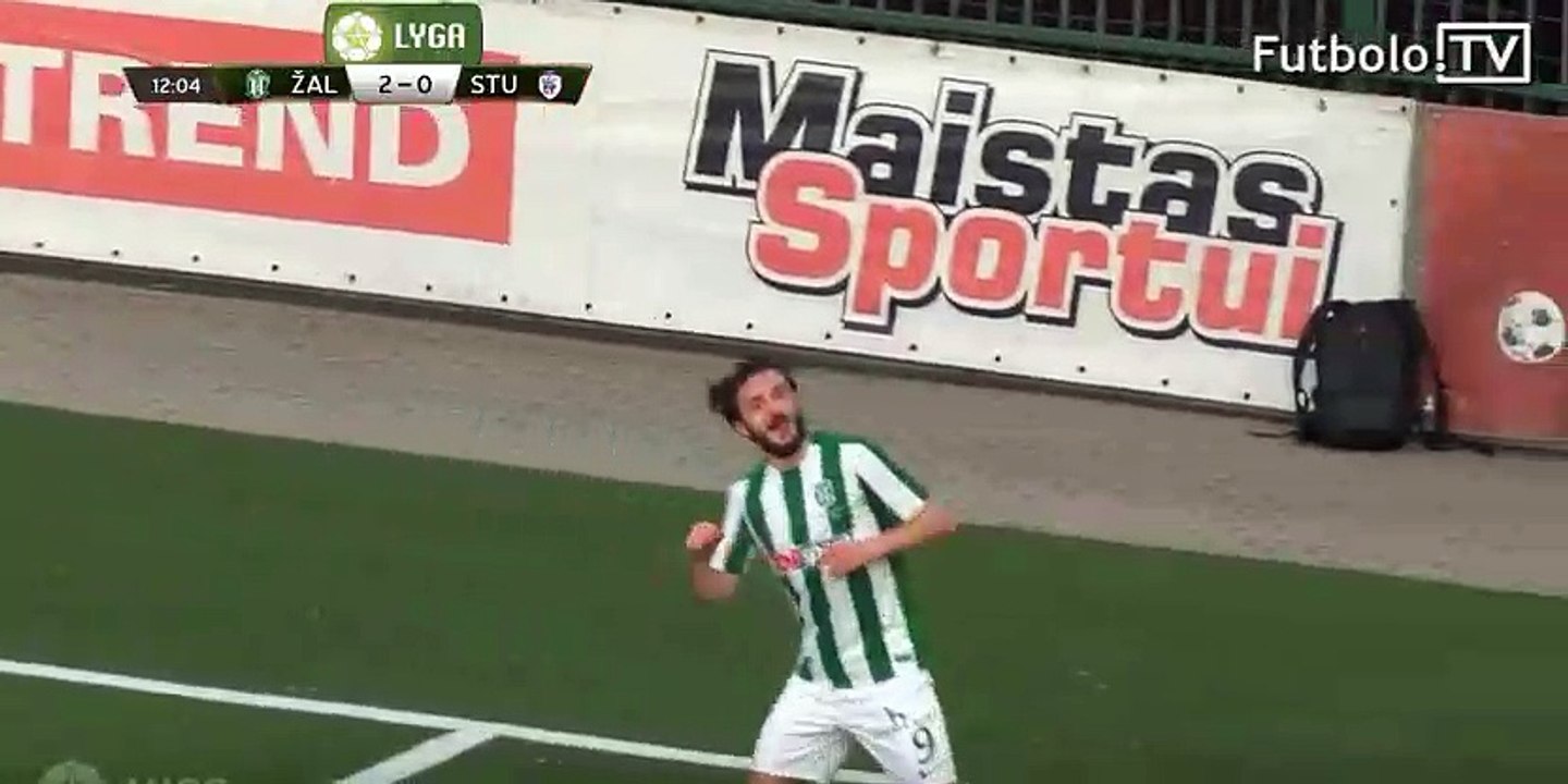 Bahrudin Atajic Goal HD - Zalgiris 2-0 Stumbras 03.05.2017