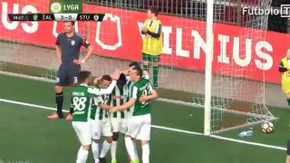 Komnen Andric Goal HD - Zalgiris 3-0 Stumbras 03.05.2017