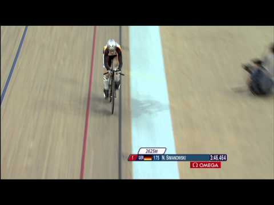 Cycling Women's Individual Pursuit LC3-4 CP3 Gold Medal race - Beijing2008 Paralympic Games