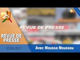REVUE DE PRESSE DU 03 MAI 2017