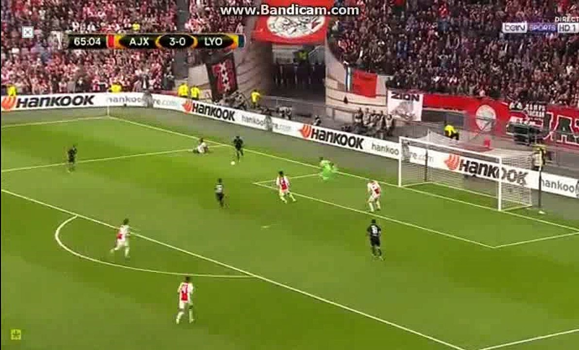 Mathieu Valbuena Ajax 3 - 1 Lyon