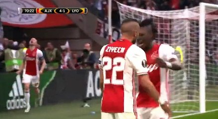 Traore GOAL (4:1) Ajax vs Lyon
