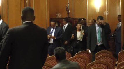 Somali Cumhurbaşkanı Fermacu Ile Etiyopya Başbakanı Desalegn'in Ortak Basın Toplantısı - Addis