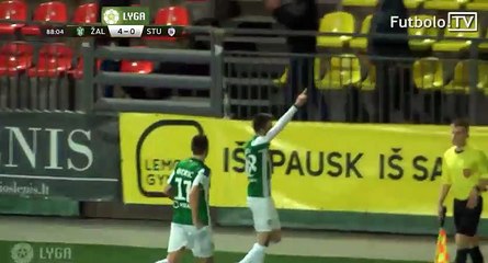 Mantas Kuklys Goal HD - Zalgiris 4-0 Stumbras 03.05.2017