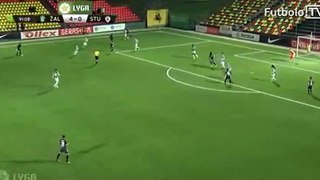 Danielis Romanovskis Goal HD - Zalgiris 4-1 Stumbras 03.05.2017